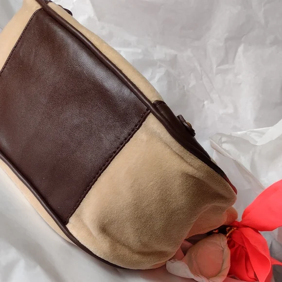 JC Velvet Cream Crest n'  👑 Orange Gold Black Monogram Crystal Embellished NWT - Picture 4 of 12